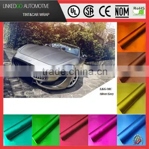 Good Quality 1.52*20m Waterproof Vehicle Wraping Film With Air Bubble Channel Car Body Sticker thumbnail-1