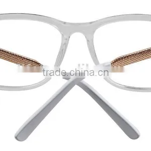 Wholesale 2016 Gold Metal Optics Glasses Frames Women Fashion Style thumbnail-4