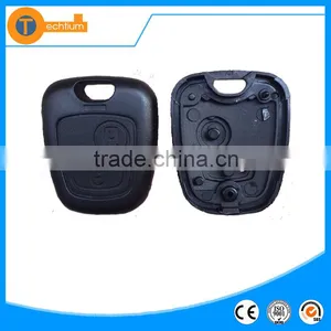 Plastic ABS Half Remote Key Case for Citroen Half Remote Key Case Blank Shell Fob Cover With Only the Button Part thumbnail-1