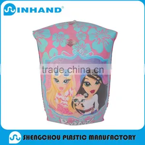 Top Quality Kids Purple Lovely Fashionistas PVC Inflatable Swim Armband/led Armband thumbnail-1