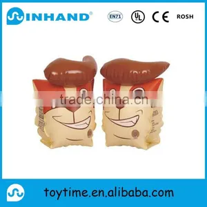 EN71 1/2/3 Certificates Cute Pvc Inflatable Armband for Baby, Promotional Plastics Floating Water Ring thumbnail-1