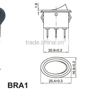Mini Illuminated Rocker Switch,Hot Selling Rocker Switch/green Lighted Switch thumbnail-6