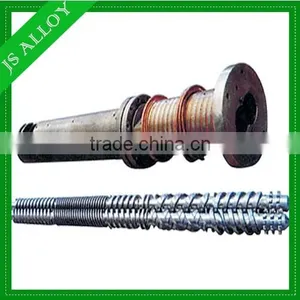 Plastic Extruder Parallel Twin Screw and Barrel for Floor/board Extrusion Line thumbnail-1
