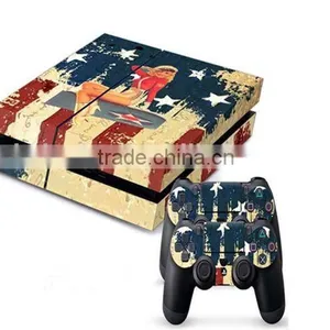 Fashion Style ! Vinyle Carbon Fiber Skin Sticker for PS4 Console thumbnail-2