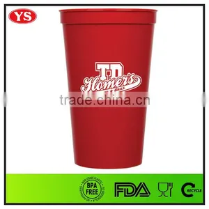 Customized Bulk Smooth White Stadium Cup 22 oz thumbnail-5
