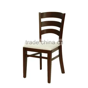 Hot Selling Antique High Back Wooden Classic Wooden Carved Leisure Fabric Dining Chair thumbnail-2