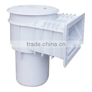 JAZZI Durable ABS Material Big UV Protection Skimmers With Weir Non-corrosive SP1253-SP1254 thumbnail-3