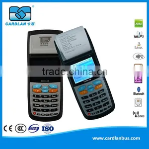 Linux Handheld POS Terminals With Built-in Thermal Printer, Support GPRS and WiFi thumbnail-2