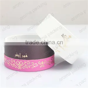 High Quality Cardboard Round Shape Cosmetic Gift Set Packing Box With Customer Logo thumbnail-2