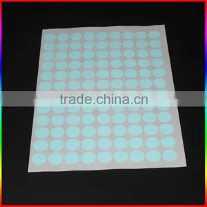 Custom Round Fluorescent Sticker thumbnail-2