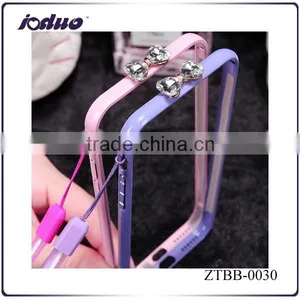 Wholesale Fashion Macarons Phone Shell Bowknot Design Phone Cases thumbnail-1