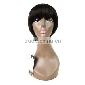 Latest Arrival Short Straight Style Lace Front Synthetic Hair Wigs thumbnail-1