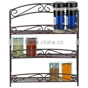 Home Basics Rust Resistant 3-tier Spice Rack thumbnail-1