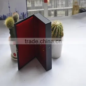 Custom Made pu Leather Jewelry Box With Thread pu Leather Finishing thumbnail-2
