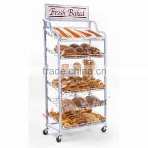 Bread Display Rack for Retail Store and Bakery thumbnail-1