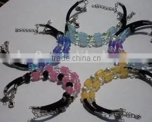 Fashion uv Checker Colour Change uv Beads Bracelet thumbnail-1