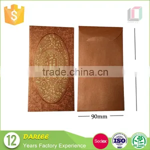 2016 Chinese New Design Hot Stamping Custom Handmade Luck Red Pockets for Wedding thumbnail-2