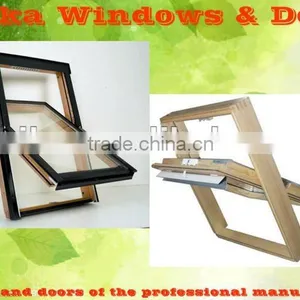 Middle Hung Window America Style Vertical Window Aluminum Door Window thumbnail-1