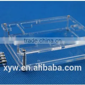 Uno Case Enclosure Transparent Acrylic Box Clear Cover Compatible With Arduino UNO R3 thumbnail-1