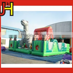 Custom Cheap And Giant Jurassic Park Inflatable Slide For Sale thumbnail-4