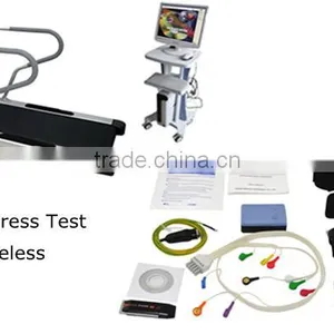 Newest ECG Stress Test System PC Software Wireless for Cardiac Stress Exercise Optional Treadmill High-end thumbnail-1