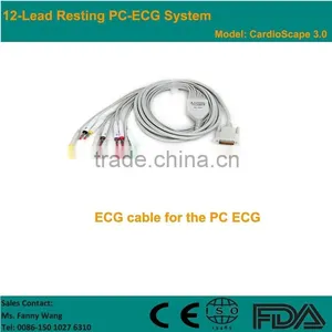 12 Lead Resting PC ECG System With Diagnostic Cardiology Auto Interpretation thumbnail-2