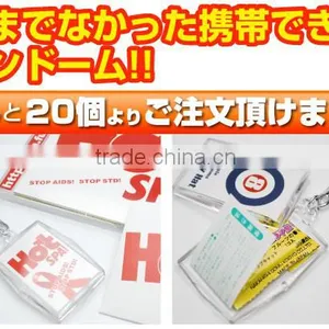 Condom in Key Holder for Novelty Made by Japan thumbnail-1