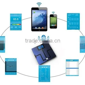 SIFSCAL-1 Unique Wireless Bluetooth Weighing Scale. Measures Body Water. Accurate Scale thumbnail-3