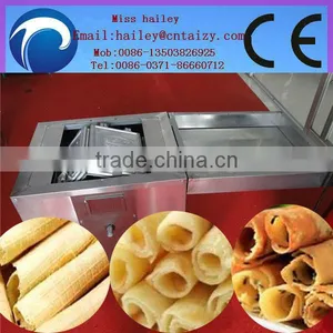 2014 Hot Sale and High Efficiency Crispy Biscuit Roll Making Machine thumbnail-1