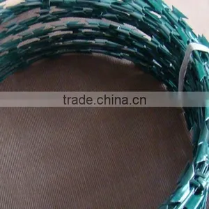 Wholesale BTO-22 Powder Coated Razor Barbed Wire thumbnail-4