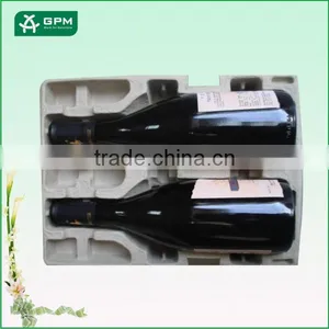 Eco-friendly Cardboard Pulp Wine Glass Bottle Holder Packing Boxes thumbnail-4