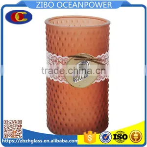 Home Decoration Color Flower Glass Vase thumbnail-1