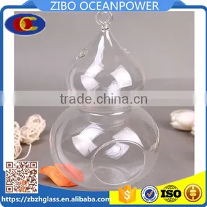 Wholesale Clear Cucurbit Glass Vase Glass Landscape Bottle Hole thumbnail-1