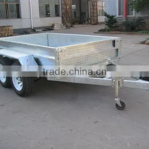 TANDEM 8x5 GALVANIZED BOX CAGE TRAILER thumbnail-4