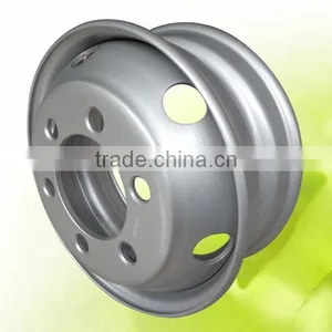 6.00*17.5 Truck Parts Truck Tubeless Steel Wheel thumbnail-1