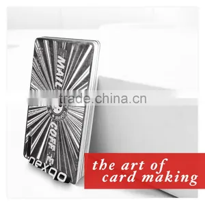 Blank Plastic CR80 Hico Magnetic Card With Barcode thumbnail-1