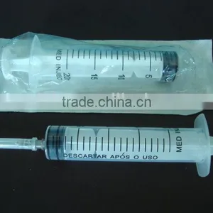 20 ml Luer Slip Syringe 3 Parts thumbnail-1