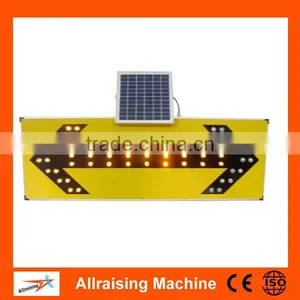 Aluminum Board Solar Led Safety Sign thumbnail-2