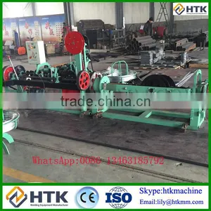 Anping Factory 100-130kg/hour Speed Twisted Barbed Wire Machine thumbnail-5