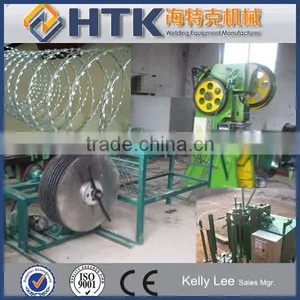 Factory Best Price Concertina Razor Barbed Wire Making Machine thumbnail-6