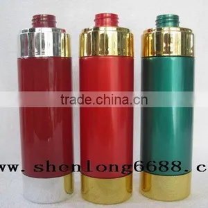 PET Plastic Shampoo Bottle With PP Plated Circle thumbnail-1