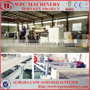 Plastic WPC PVC Free Foamed Sheet Machine With CE thumbnail-2