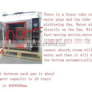 Electric 10 Trays Commercial Oven, Baking Oven Price,used Bakery Oven (ZQB-10D) thumbnail-6