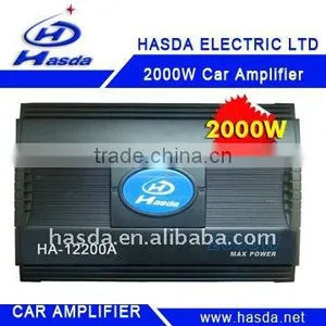 24V 2000W Class d Car Amplifier Brands With High Power Subwoofer thumbnail-1