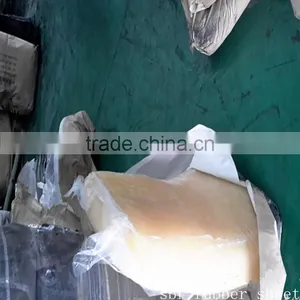 Hot Natural Styrene Butadiene 1500 1502 1712 Synthetic Sbr Rubber Sheet Price thumbnail-1