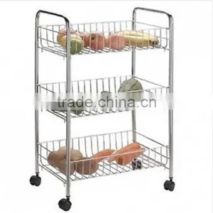 Multifunction 3-Tier Detachable Metal Vegetable Display Stand thumbnail-3