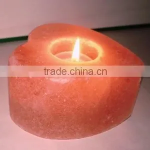 Himalayan Salt Heart Tea Lights/Aroma Tea Light Holders/Candle Holders thumbnail-1