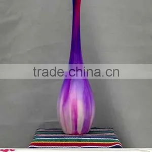 Wholesale Decorative Standing Fibreglass Lacquered Vase thumbnail-1