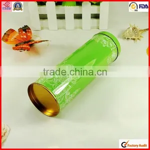 Small Round Tin Metal Tea Packaging Box thumbnail-6