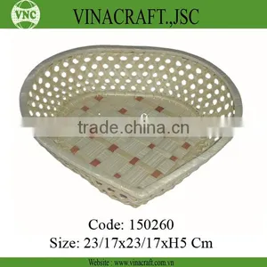 Basket Bamboo Storage Basket for Packing in Valentine Day thumbnail-1